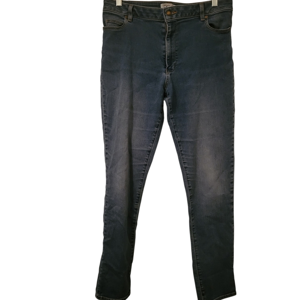 Coldwater Creek High Rise Jeans Blue sz 12